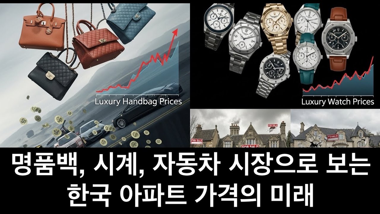 명품백, 시계, 자동차로 알아보는 6.27 대책 이후 한국 부동산의 미래