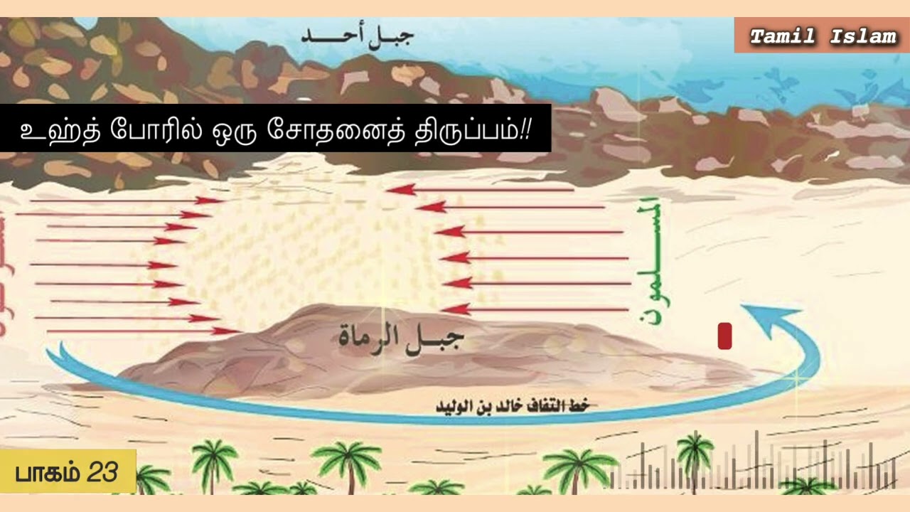 உஹத் போர் - நபி (ஸல்) அவர்களின் வரலாறு - part 23