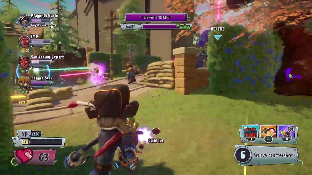 Plants vs Zombies just Haveing fun and chilling