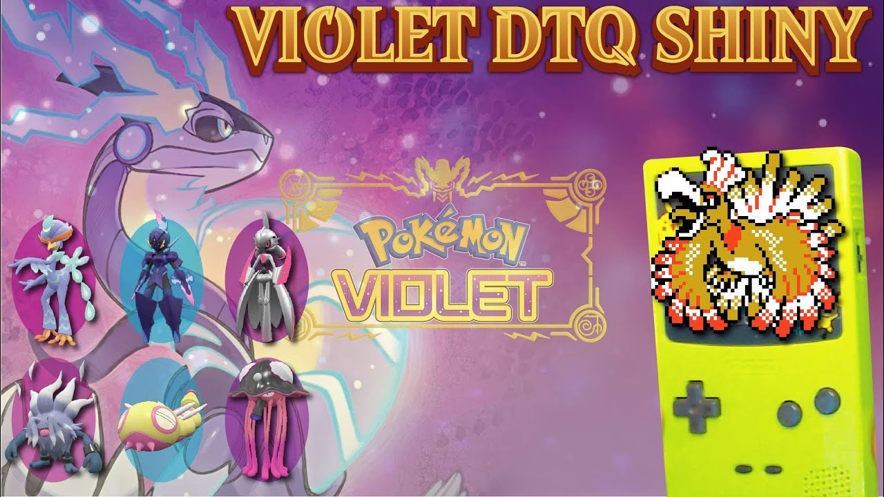 ✨POKÉMON VIOLET SHINY DTQ: QUAXLY no Nintendo Switch 2 + HO-OH no GBC (pt.2)