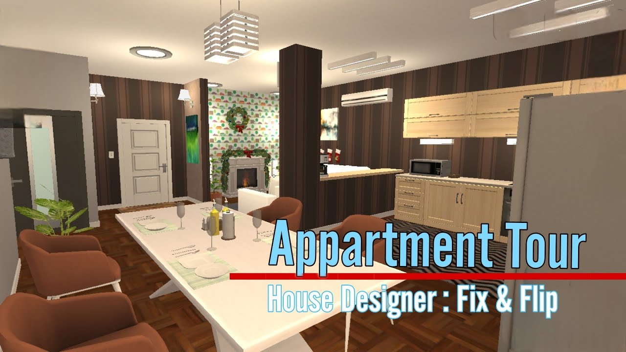 Appartment TOUR  | House Designer: Fix & Flip | #homedesign ,#housetour,#house ,#gameplay #explore