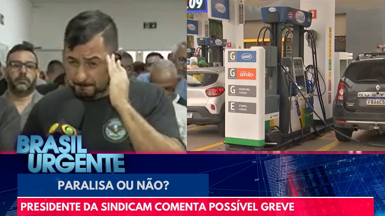 Presidente do Sindicato dos Caminhoneiros comenta sobre possível greve  | Brasil Urgente