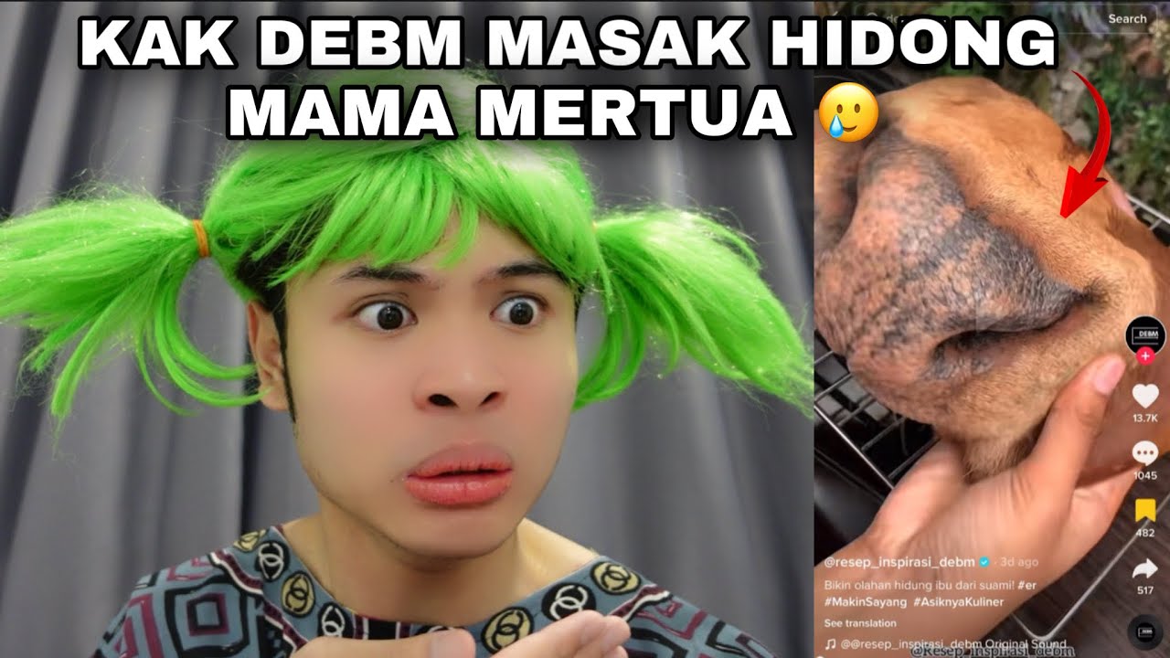 KAK DEBM MASAK HIDONG MAMA MERTUA 😭🥲 | PULAK DAH😭
