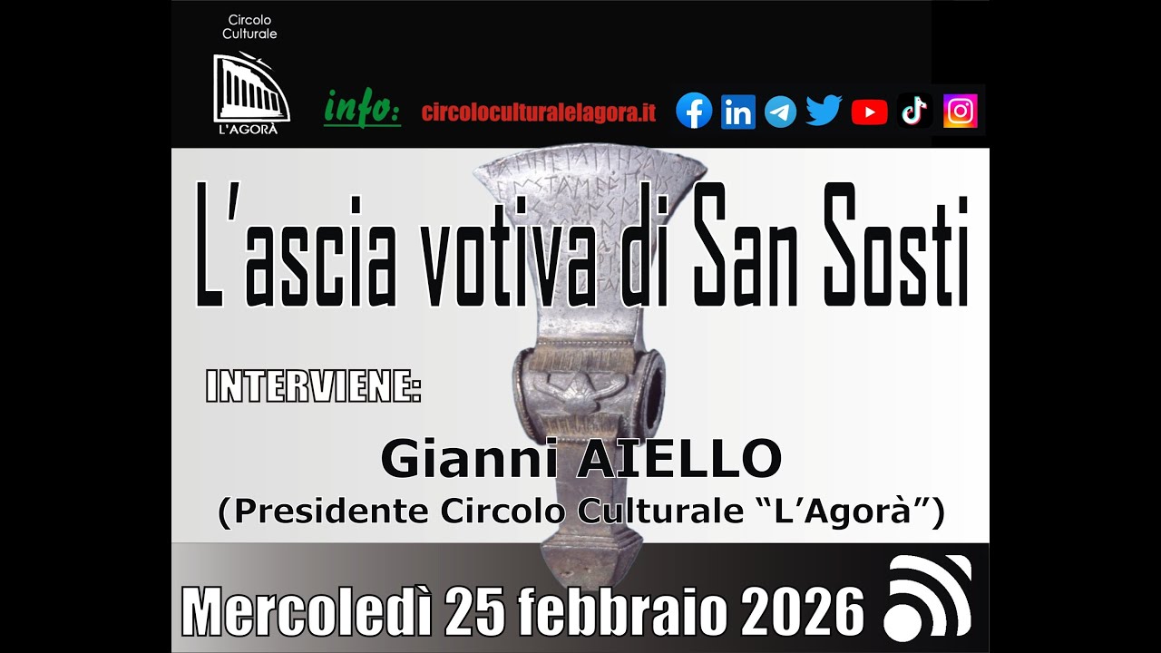 L'ascia votiva di San Sosti