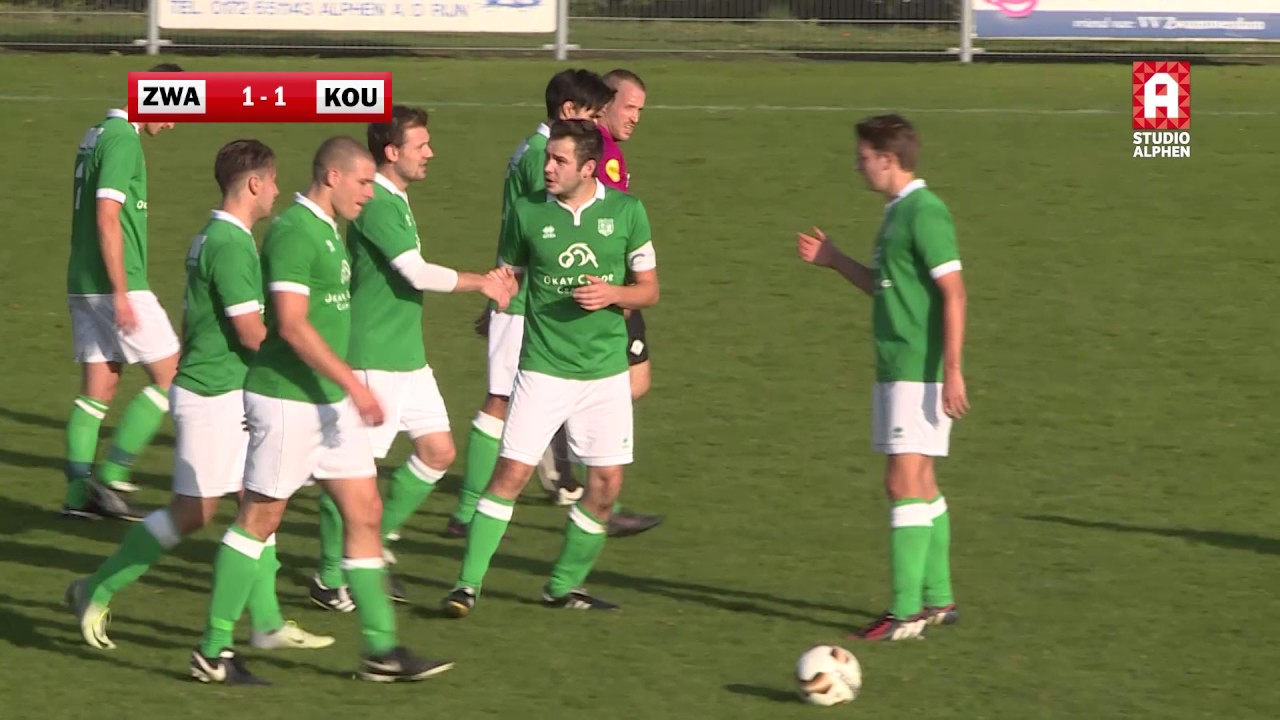 Samenvatting Zwammerdam - Koudekerk (29 oktober 2016)