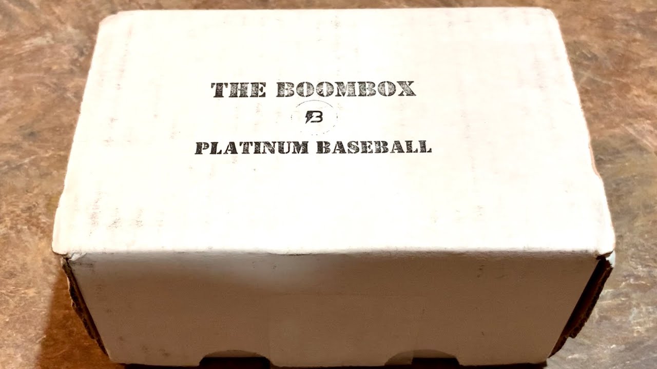 OPENING THE $100 PLATINUM BASEBALL CARD BOOMBOX!  (May 2020)