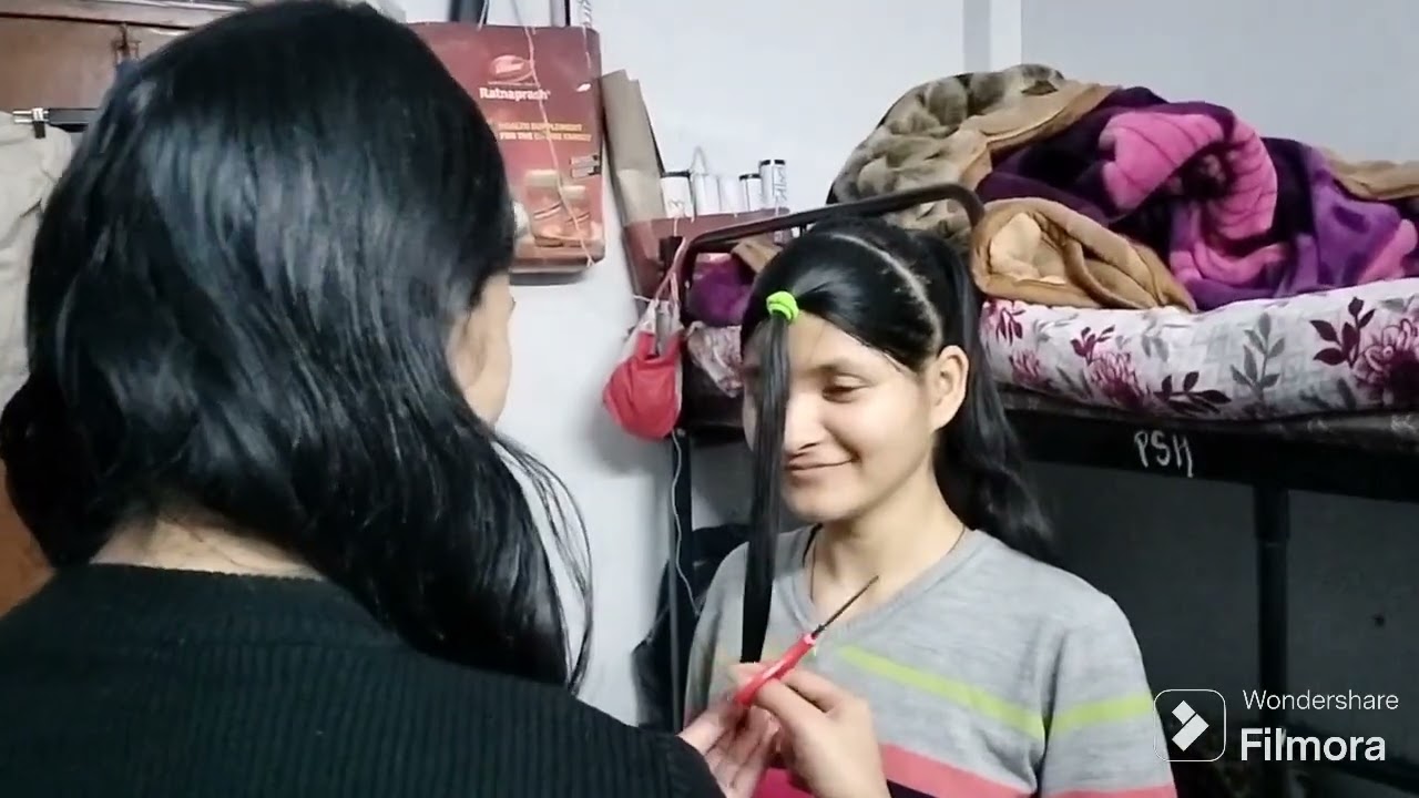 New hostel haircut vlog -3🍂✂️✂️✂️ we are more than student nurses 🤣😂