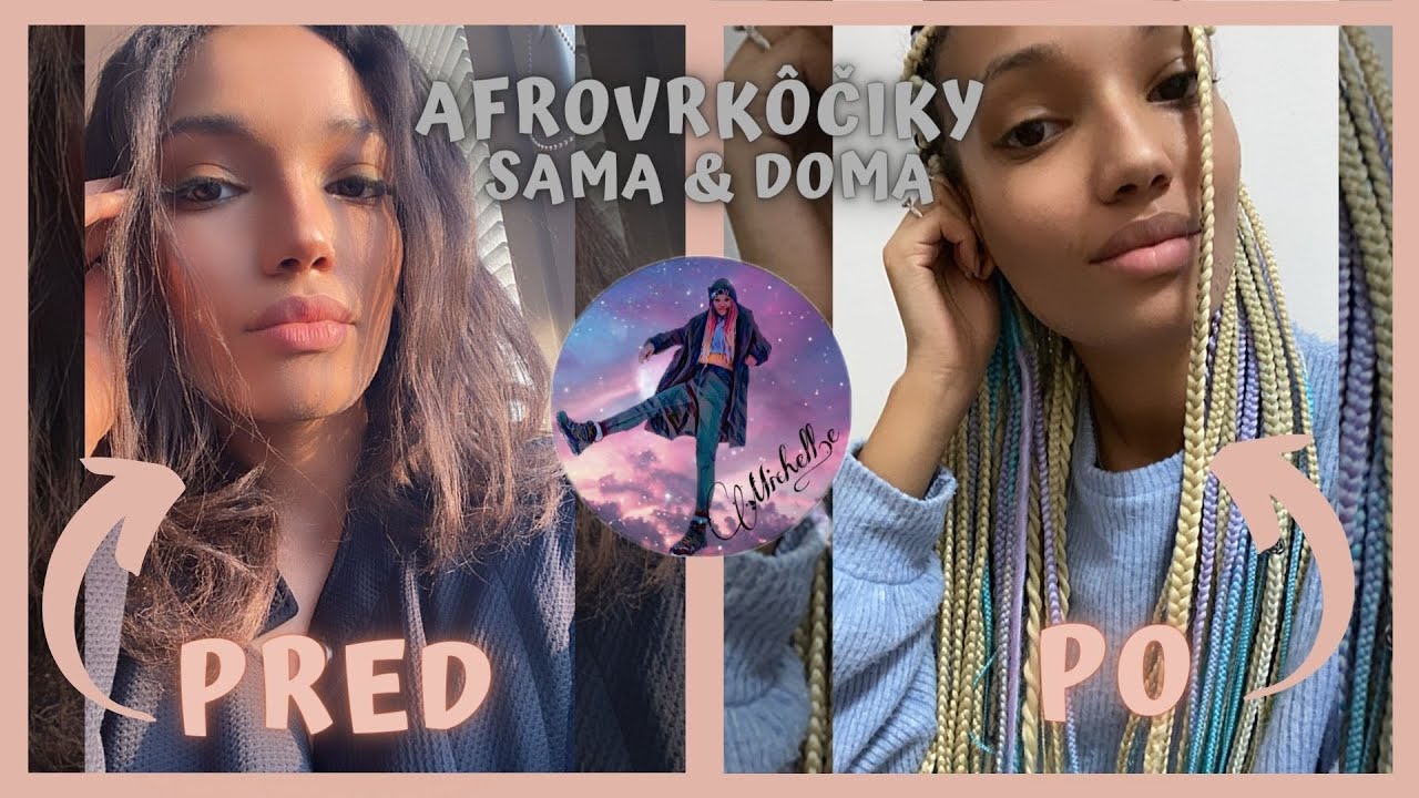 Ako si urobiť AFROVRKÔČIKY doma... /nový účes/ vlasy s Michelle