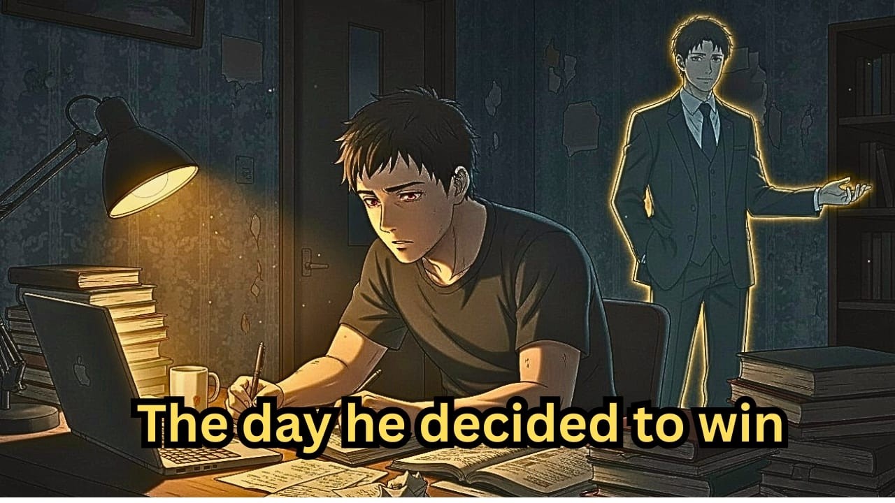 The day he decided to win.