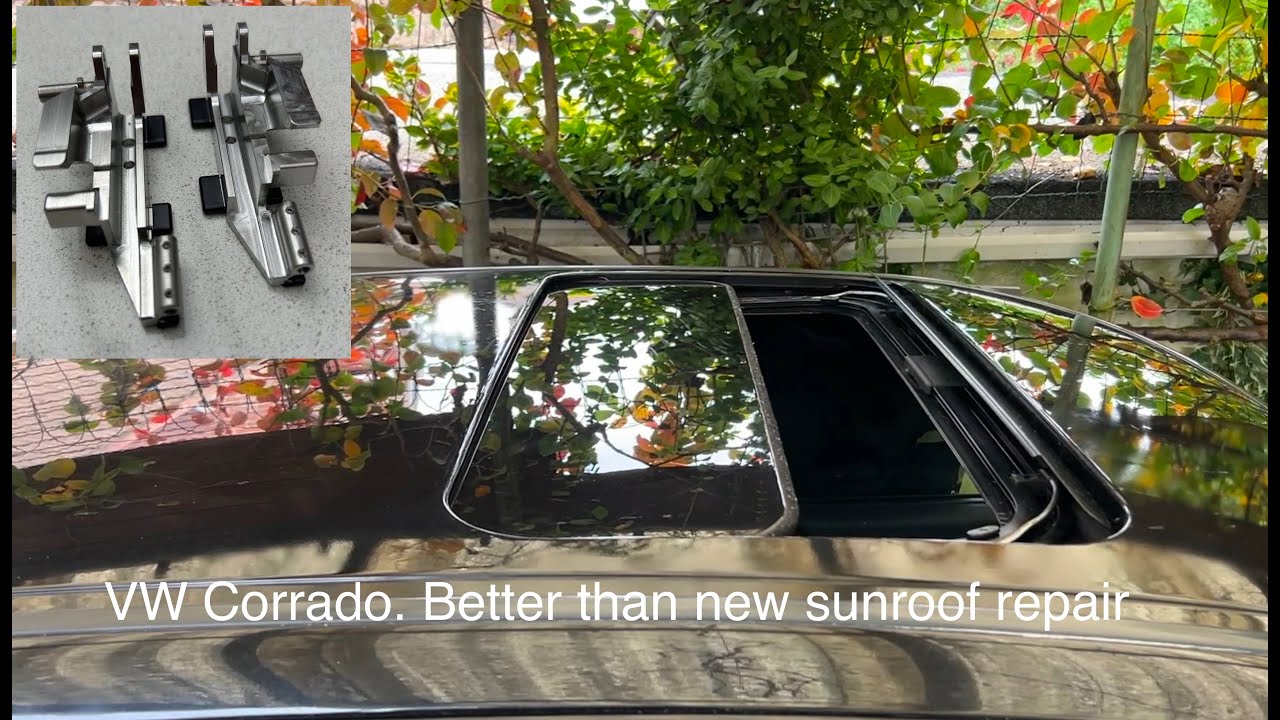 Better than new Corrado Sunroof repair