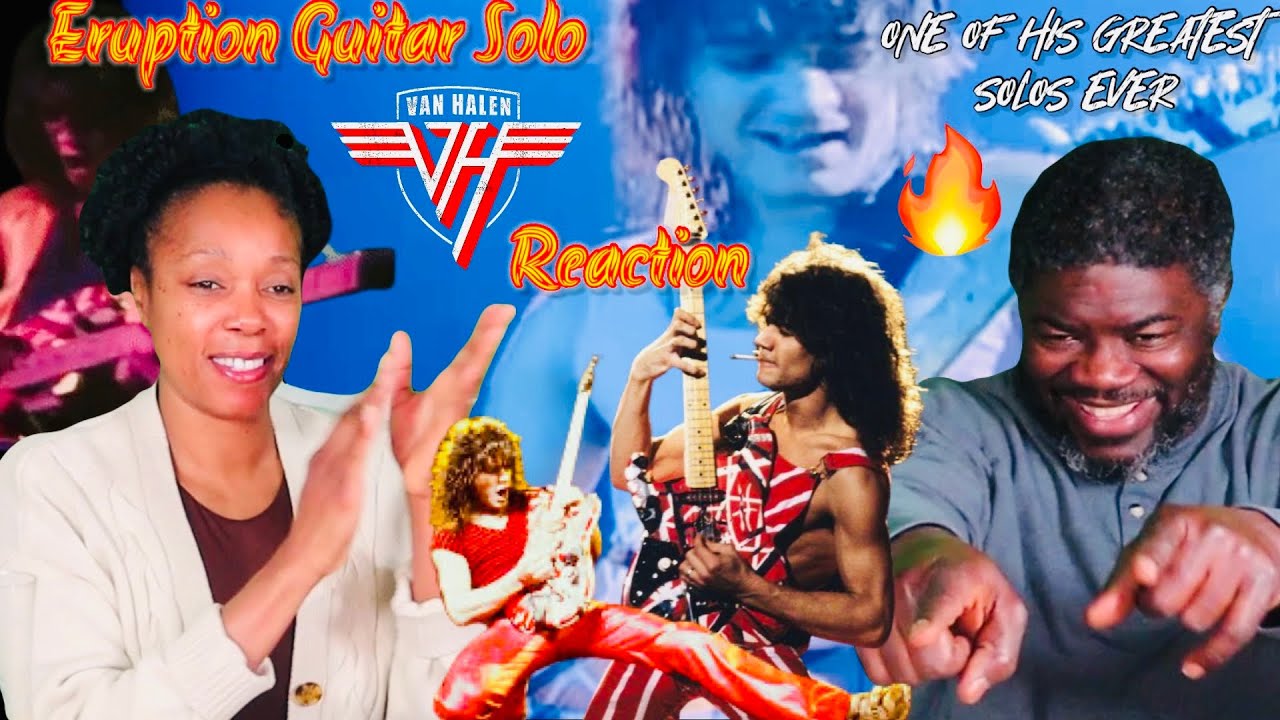 FIRST TIME LISTENING TO-VAN HALEN ERUPTION GUITAR SOLO (REACTION ) BEST EVER IS AN UNDERSTATEMENT !!