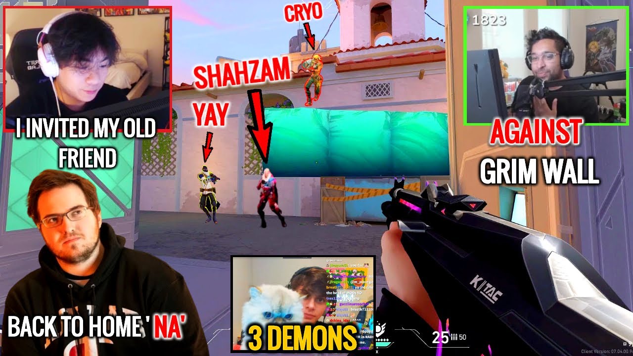 100T Cryo Met YAY & G2 Shahzam in Same Game & Destroyed Grim in Immortal Ranked | Valorant