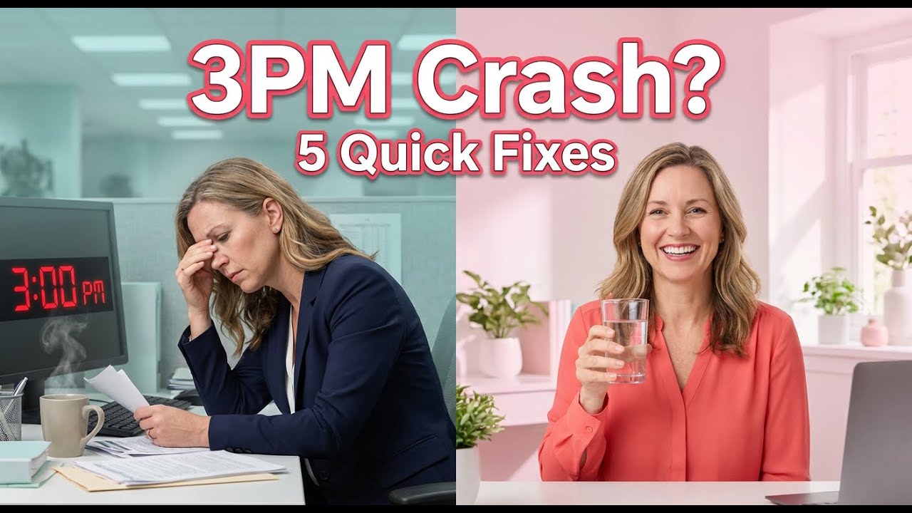 5 Quick Midday Resets to Beat Perimenopause Fatigue & Anxiety