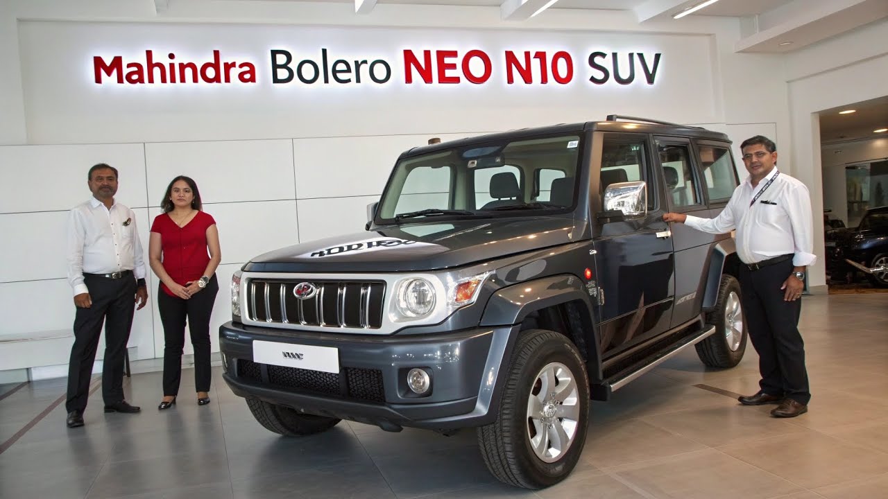 New 2026 Mahindra Bolero Neo N10 SUV | New Bold Design, Features, Mileage & Price Revealed!