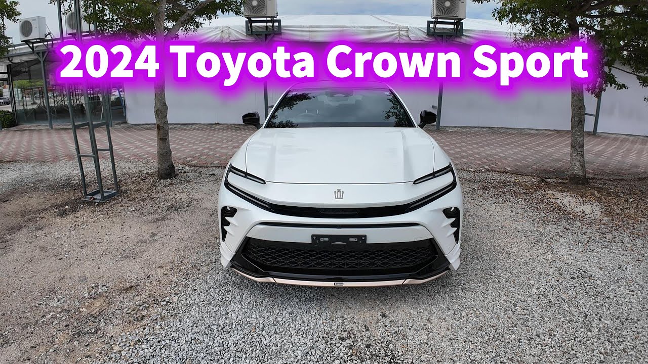 Un-Reg 2024 Toyota Crown Sport 2.5 Hybrid Modellista Bodykit