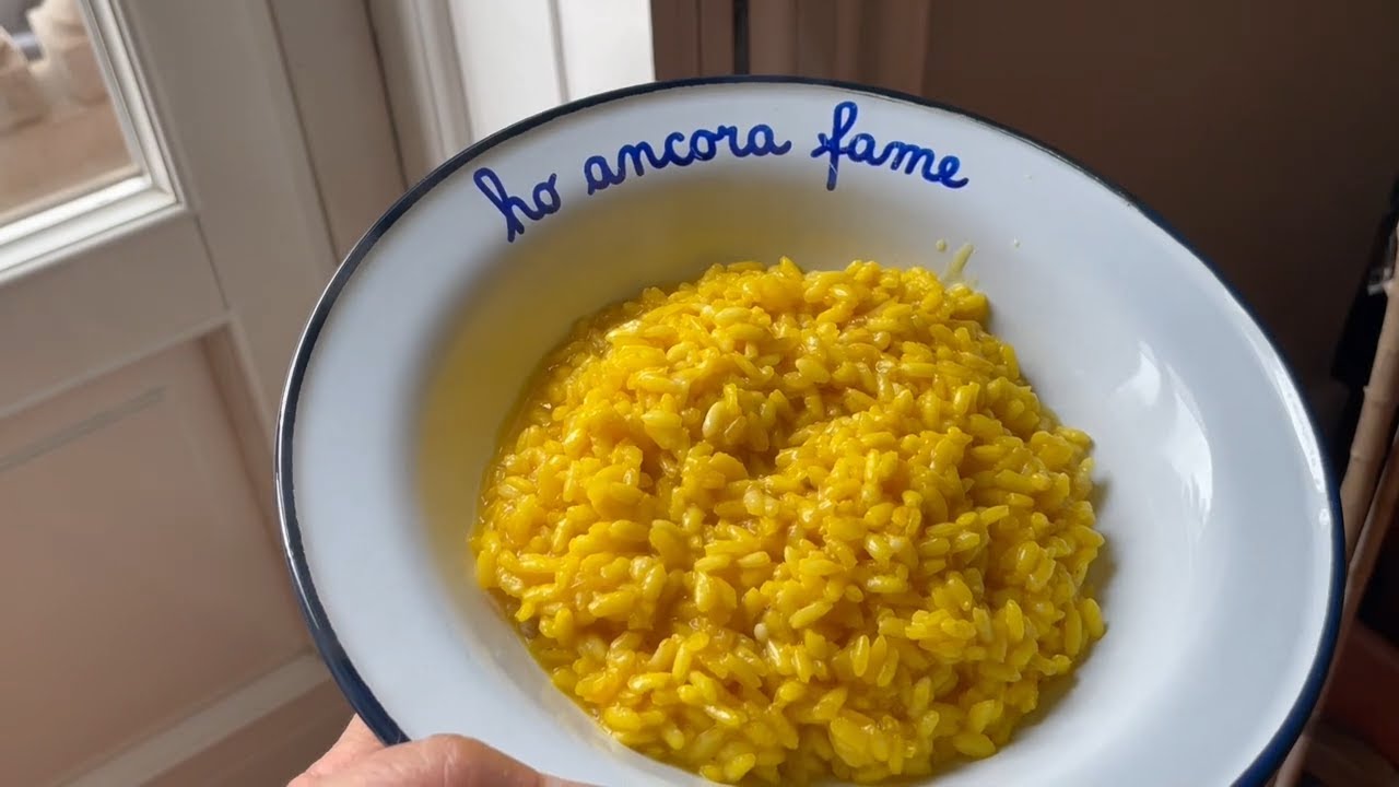 Ecco la ricetta del vero risotto alla milanese