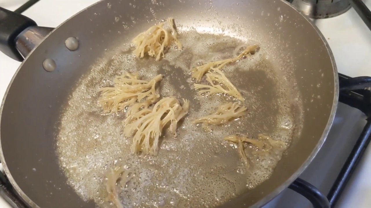 Crown Tipped Coral Mushroom! From the Field to the Table!