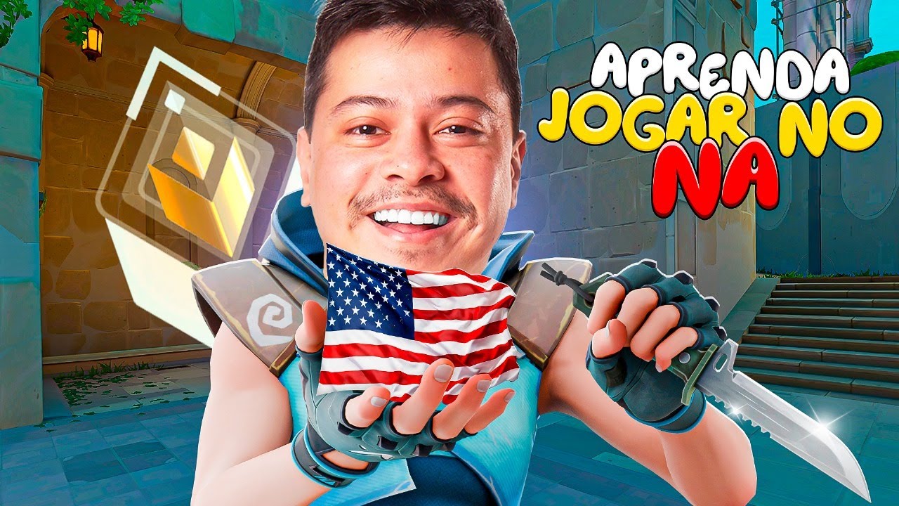 COMO JOGAR VALORANT NO SERVIDOR DOS ESTADOS UNIDOS E CHILE!