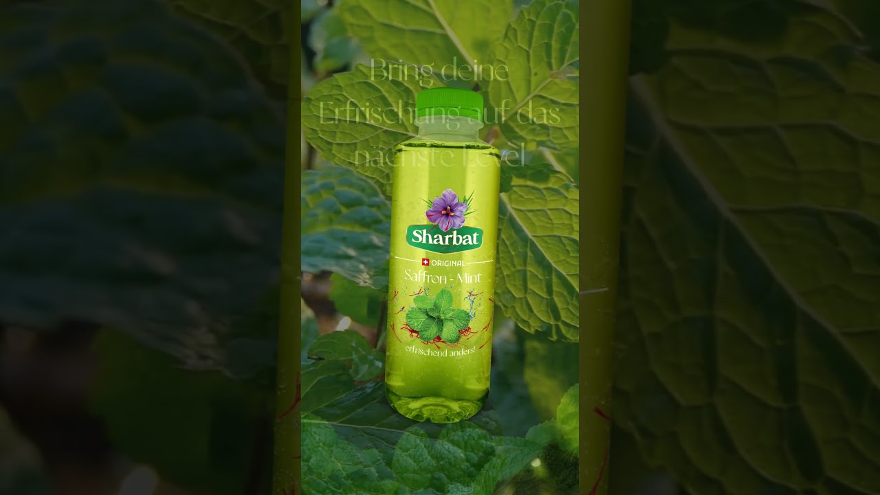 Neu SHARBAT Saffron-Mint! #Sharbat