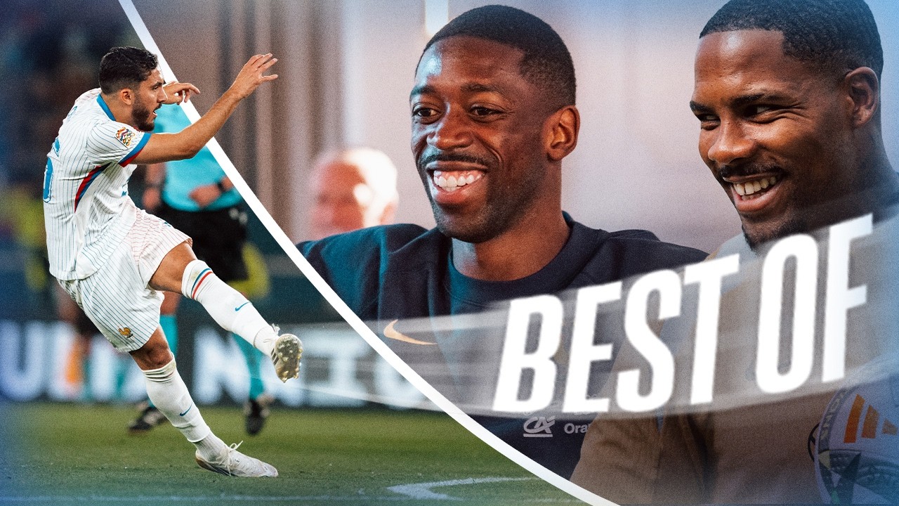 Les MEILLEURS MOMENTS de la saison 24-25 des BLEUS ! (ft Mbapp&eacute;, Demb&eacute;l&eacute;, Cherki...)