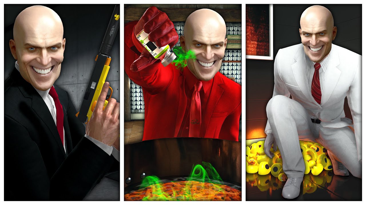 Я убил 3 разных цели тремя разными способами в Hitman 3
