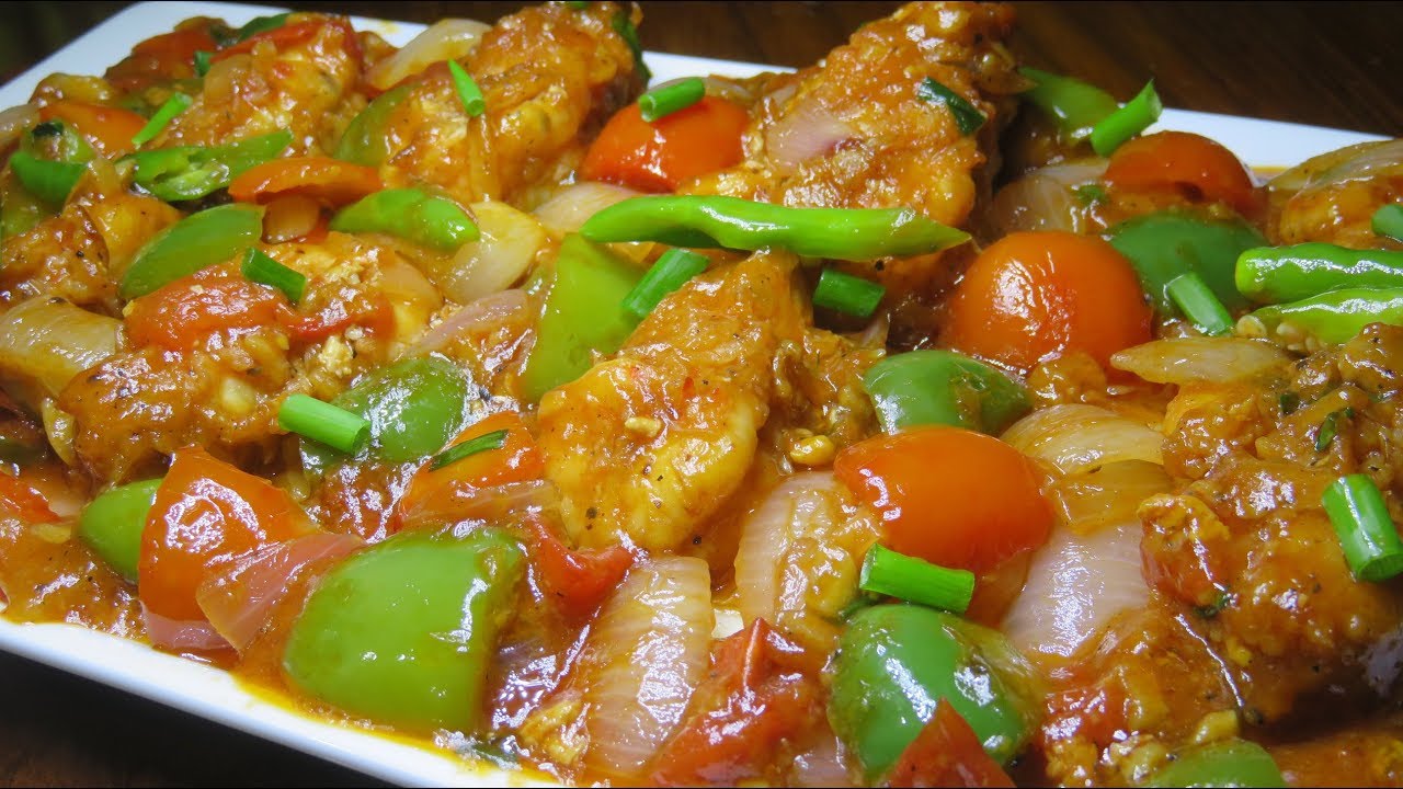 চিলি প্রণ । Chilli Prawn  | Prawn recipe | Chinese Prawn recipe |