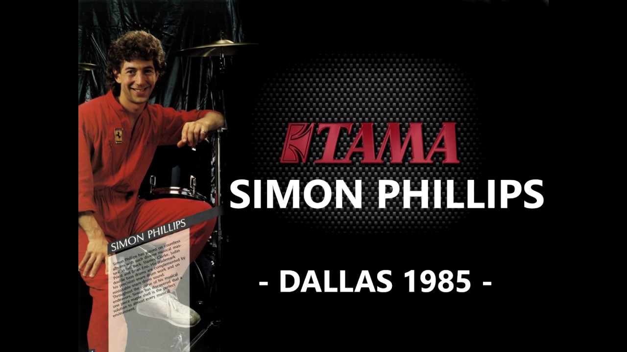 Tama Artstar - Simon Phillips Drum clinic solo at Dallas 1985