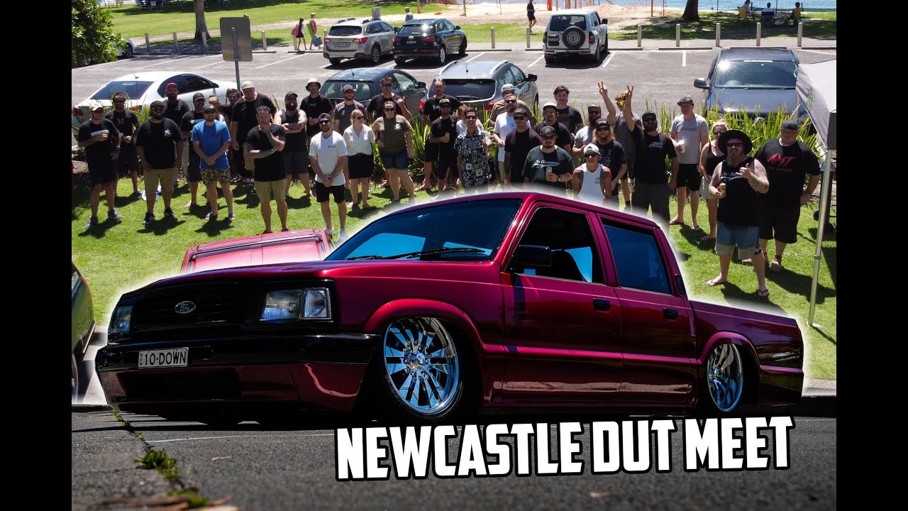 More mini trucks then the eye can see at Newcastles DUT meet