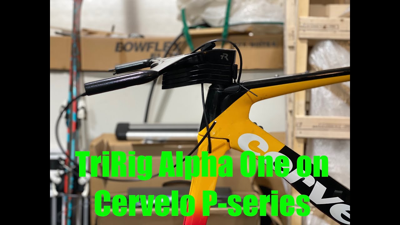 TriRig Alpha One on Cervelo P-series