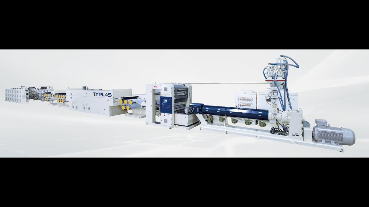 TYPLAS EXTRUSION- PP / HDPE Fibrillating Tape Line Making Machine