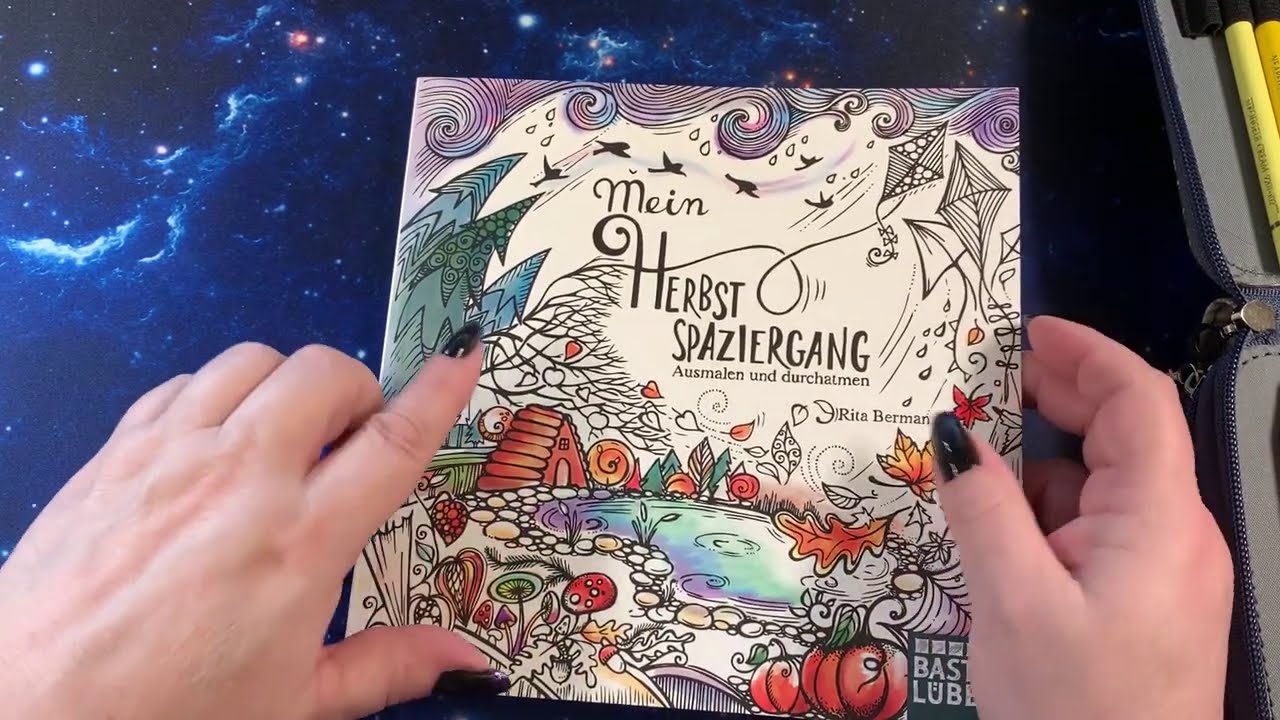 Adult Coloring - Rita Berman Autumn Mice page