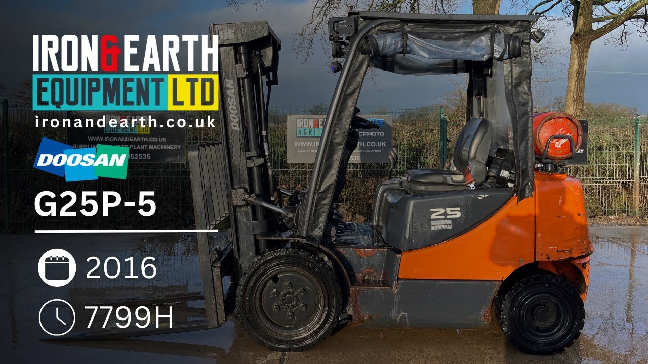 2016 Doosan G25P-5 Forklift