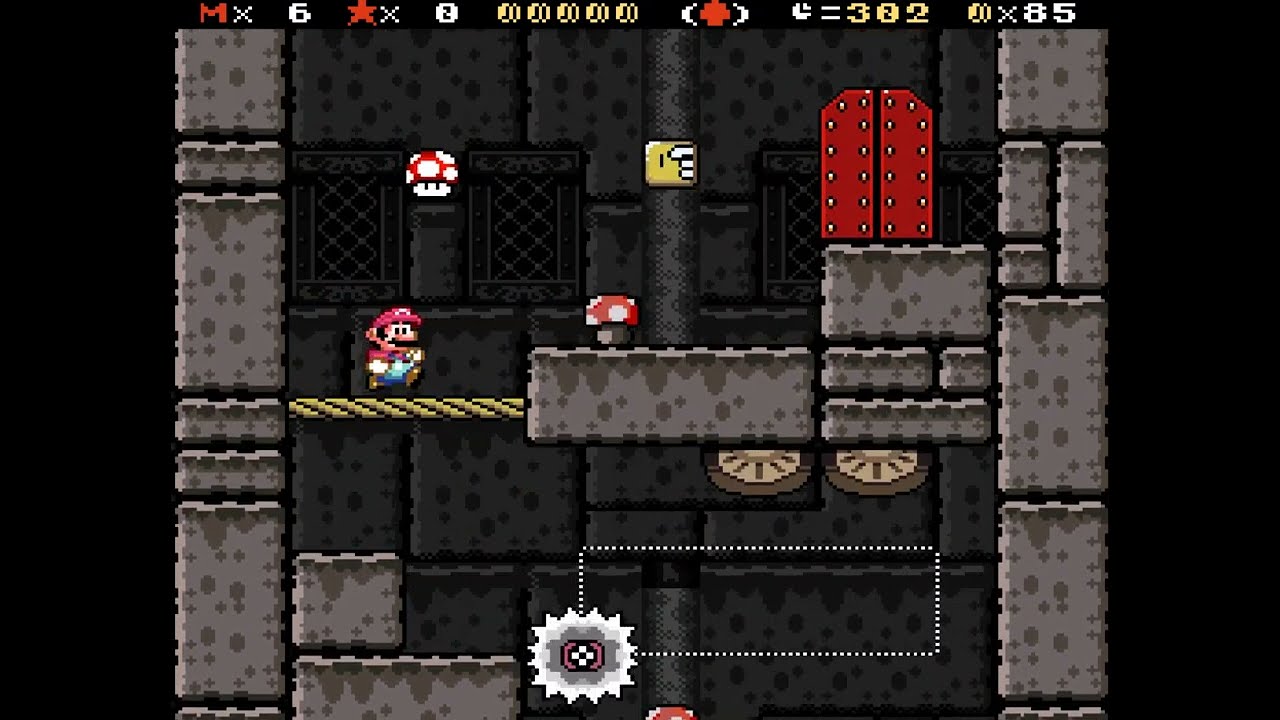 Mario's Quest: The Return of the MegaKoopas (World 1-Castle: Grinder's Tower)