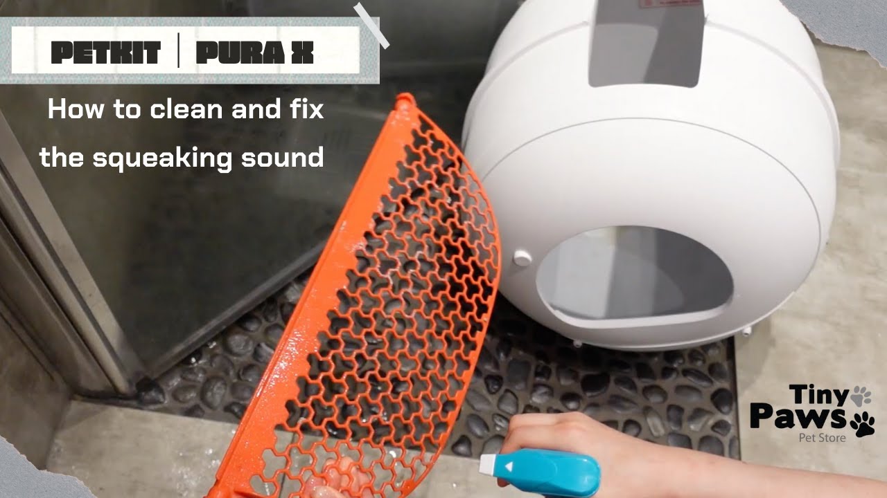 PETKIT｜PURA X - How to clean and fix the squeaking sound｜#CLEAN #PETKIT #PURAX