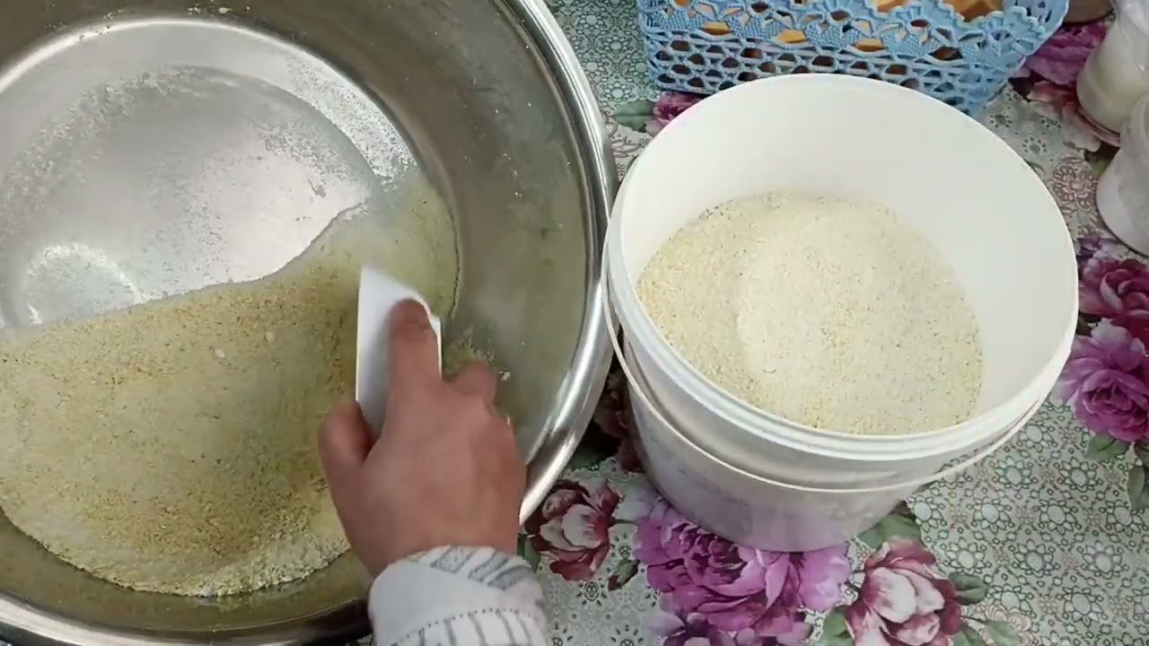 صنع مسحوق بودره احترافي بمكونات من البيت 👍♥️