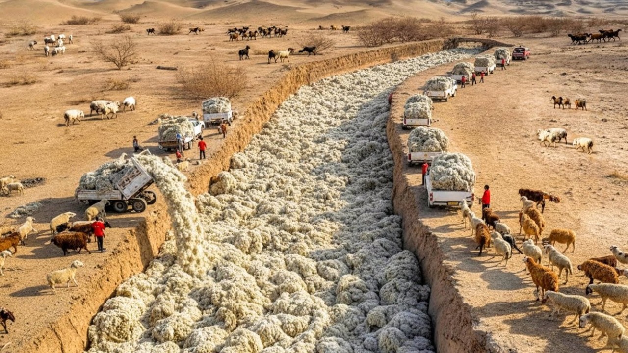 دفنوا صوف الأغنام تحت الأرض… وبعد أشهر حدث ما لم يتوقعه أحد