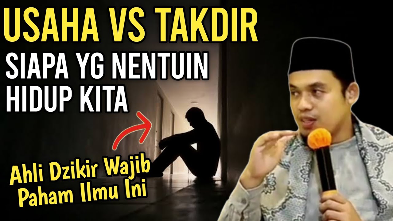 USAHA VS TAKDIR‼️BUYA ARRAZY HASYIM