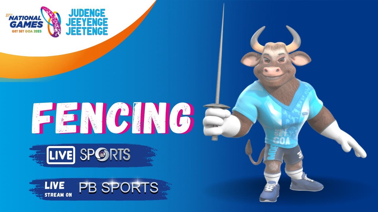 Fencing 🤺 Women's Foil Individual Semi FINALS & FINAL, 37th National Games 2023, Goa | DD Sports