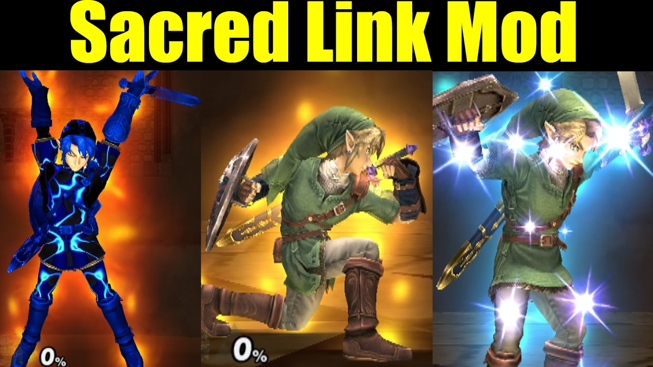 The ULTIMATE Sacred Link Mod in Super Smash Bros Brawl/PM (Smash Mods)