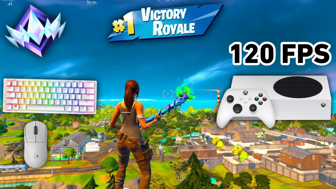 Fortnite Unreal Ranked Reload On Xbox Series S | Keyboard & Mouse Gameplay | 120 FPS | 4K