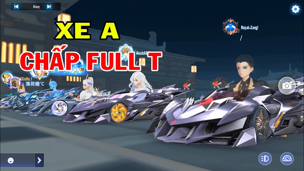 ZingSpeed Mobile | Tổng Hợp Gió Châp Full Xe T Trong Rank