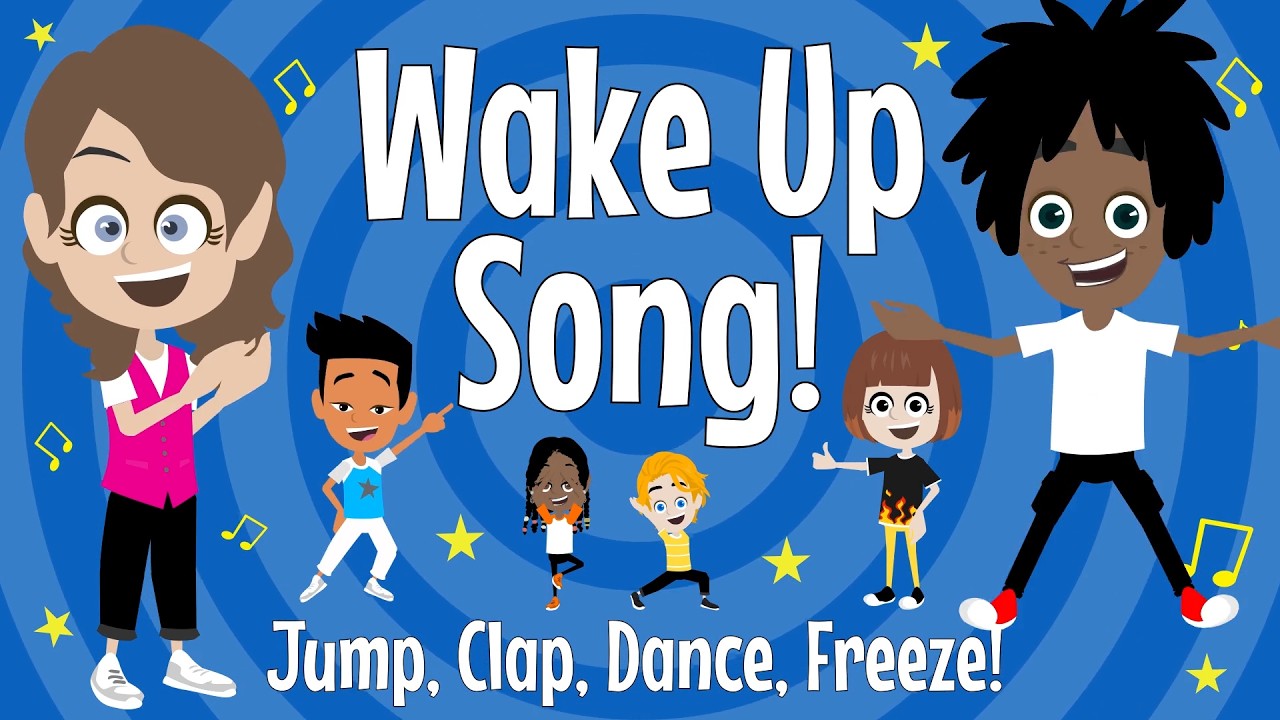 Jump Clap Dance Freeze | High Energy Wake Up Song for Kids (Brain Break Song)