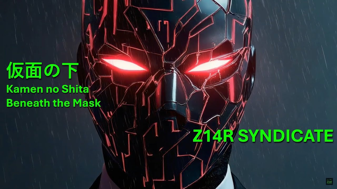 仮面の下 (Kamen no Shita – Beneath the Mask) | Dark Synthwave x Industrial EDM Rock