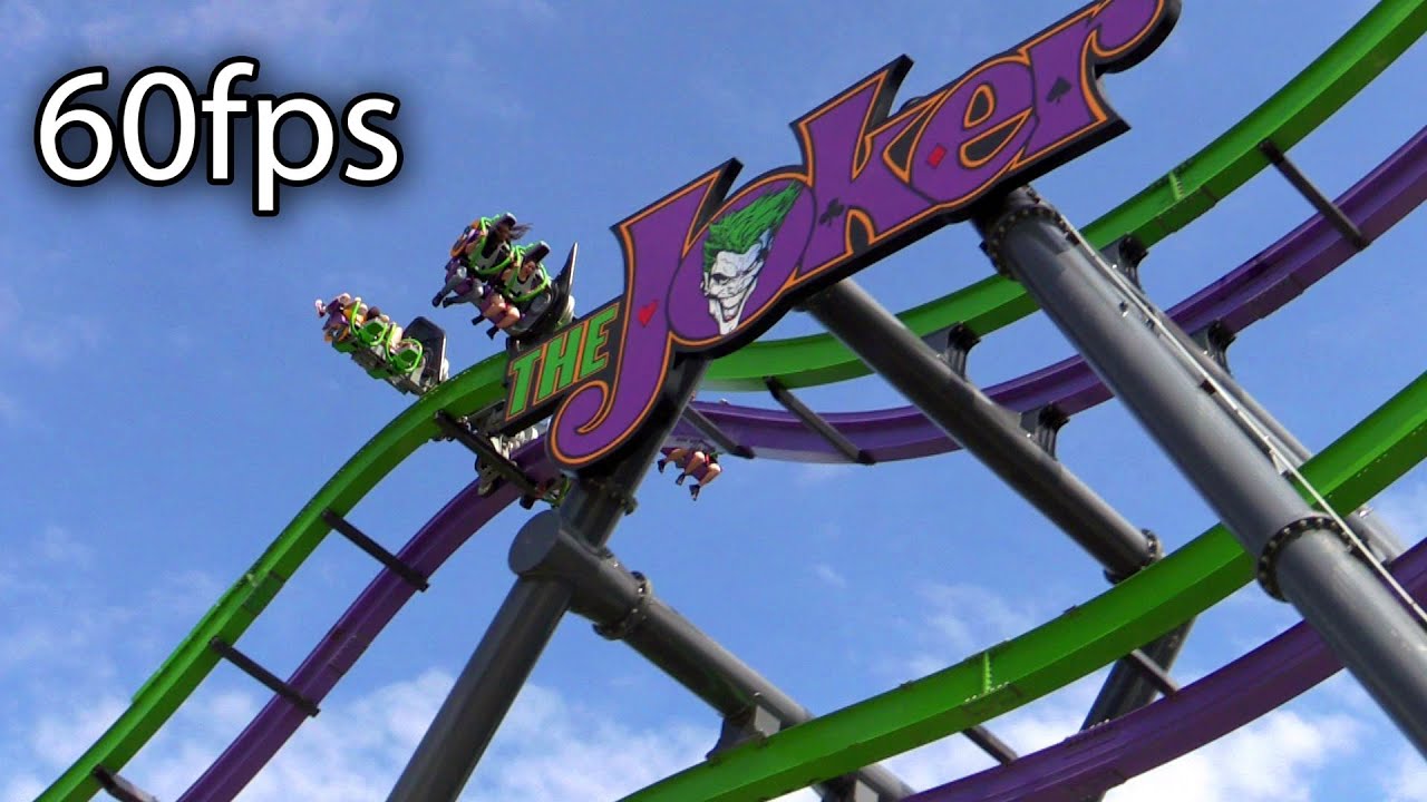 The Joker off-ride HD @60fps Six Flags Great Adventure