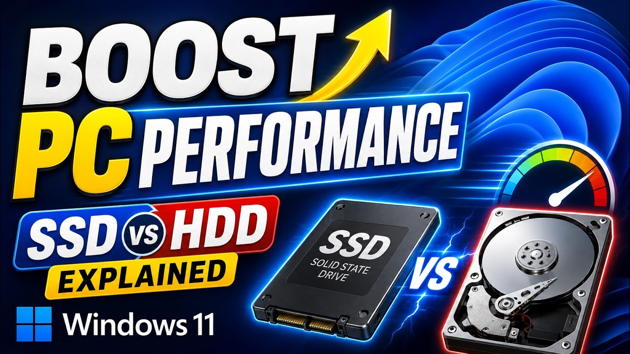 How to Optimize Storage Drives in Windows 11 Automatically | SSD vs HDD Backup Explained