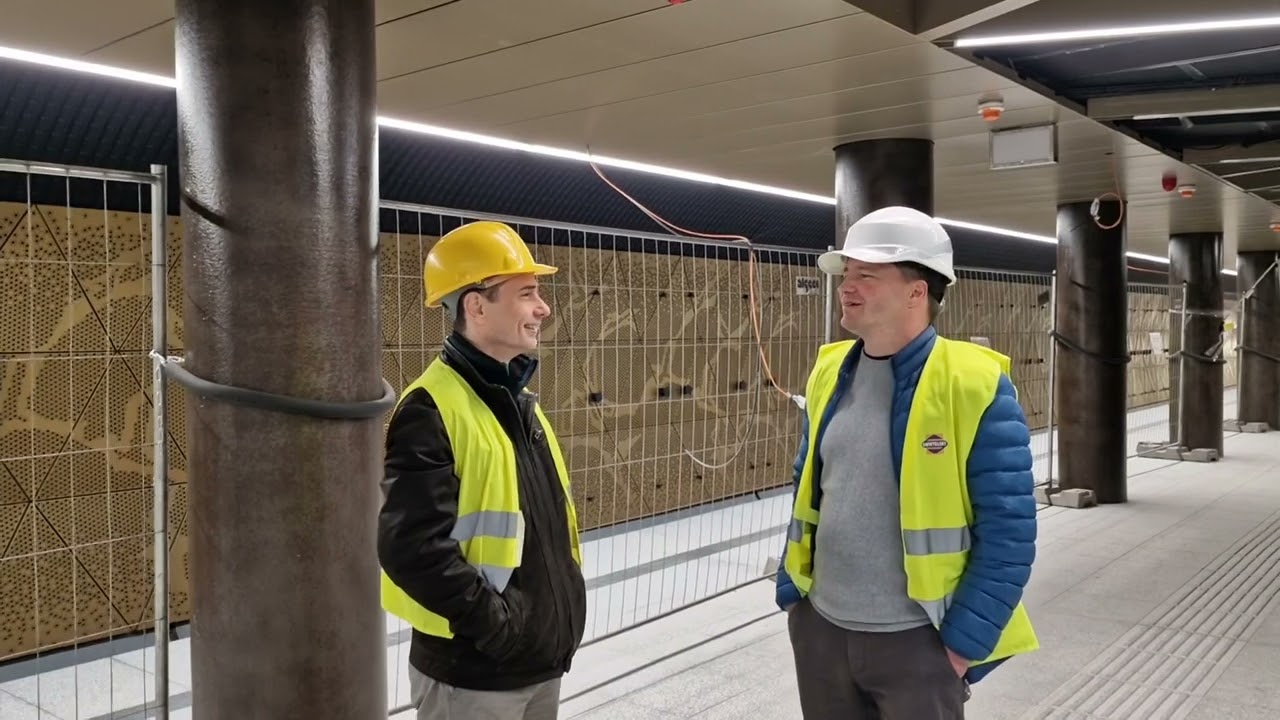 A Ferenciek tere metróállomás építészeti koncepciója