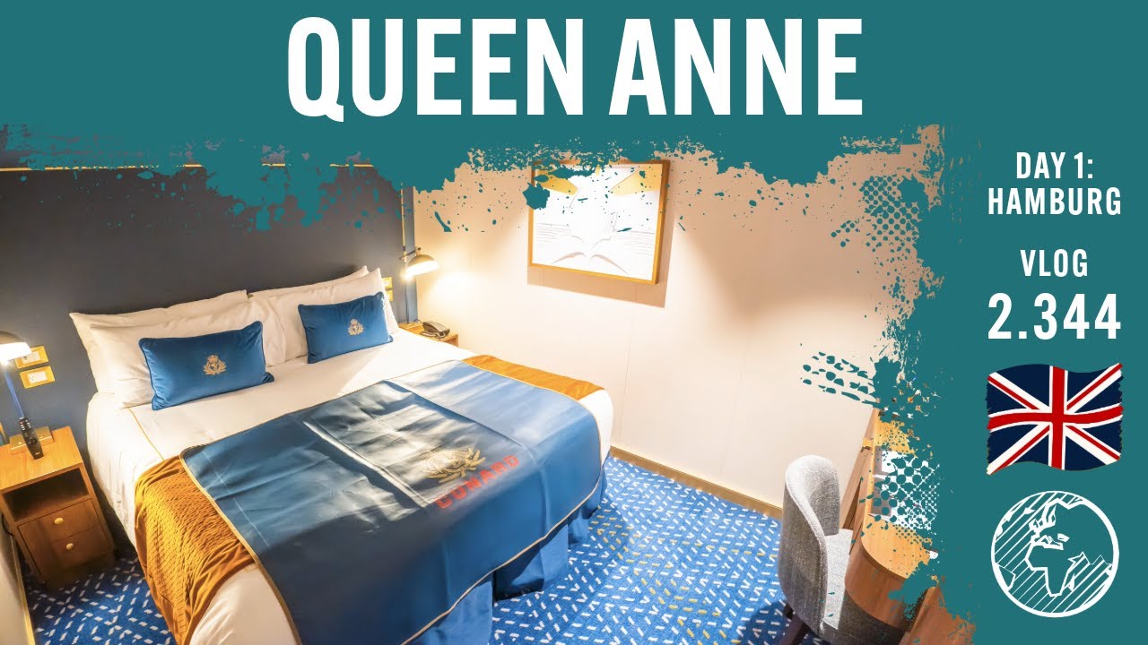 Queen Anne | Day 1 | Hamburg | Cunard | Vlog 2.344