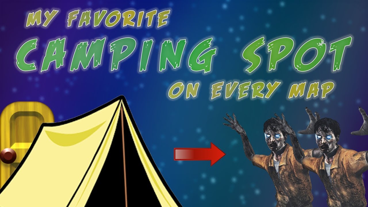 My Favorite CAMPING SPOT on Every Map