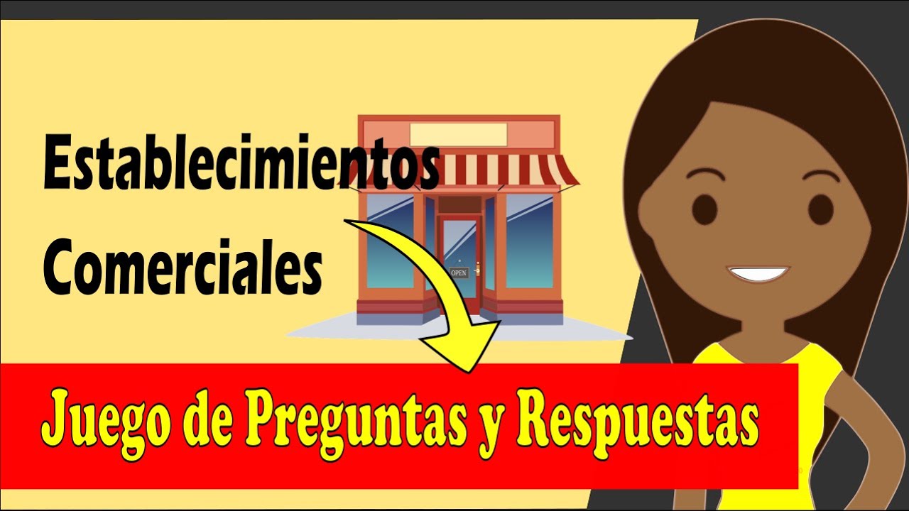 Vocabulário Espanhol [Estabelecimentos comerciais em espanhol] Preguntas y Respuestas