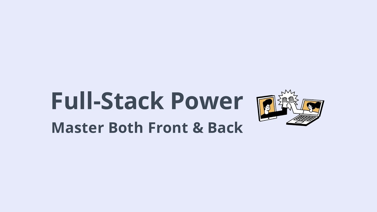Full-Stack Development Explained | Frontend + Backend for Beginners